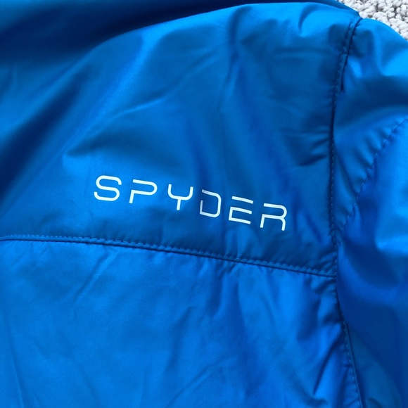 Spyder Men’s Glissade Blue Jacket - NWT size L - Picture 9 of 9